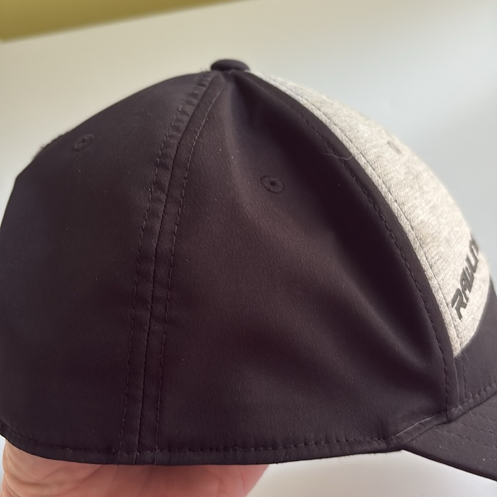 Black Clover Rawlings Black Poly SnapBack Baseball Cap One Size - Picture 4 of 8